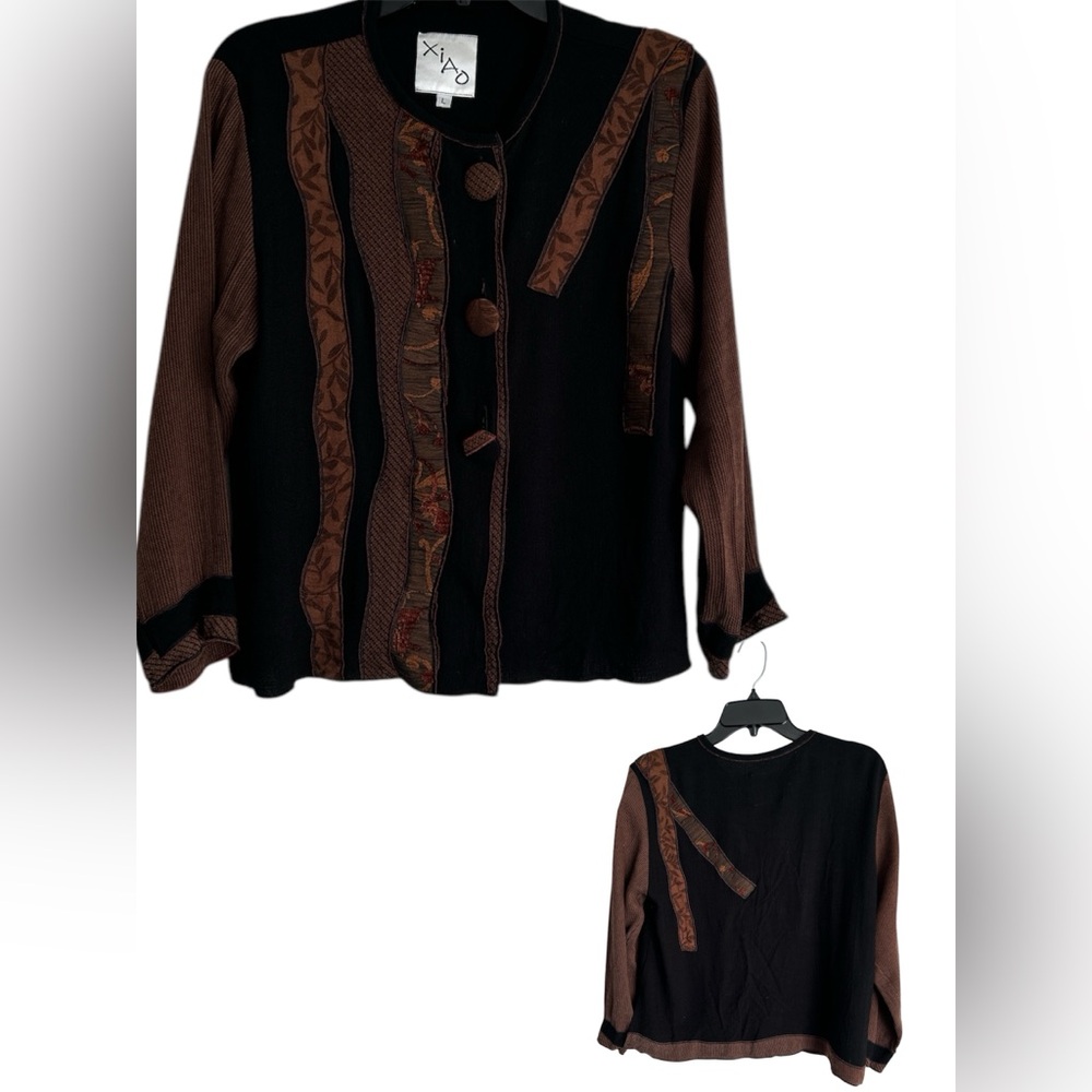 Vintage XiAO textured jacket